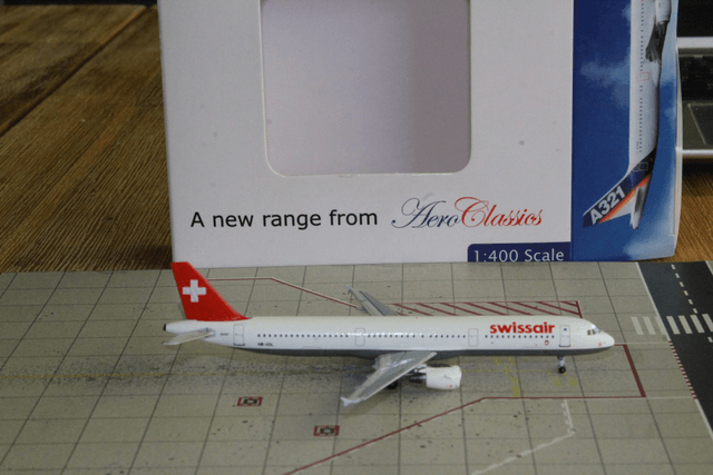 Swissair A321 (HB-IOL), 1:400 Aeroclassics