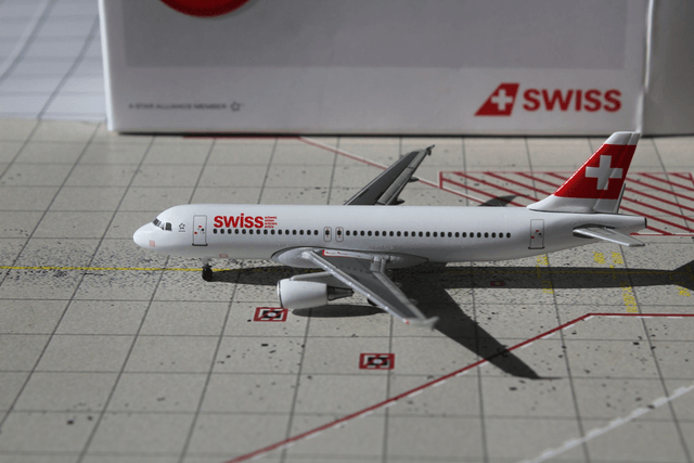 Swiss A320 Spez. Edition von Swiss, 1:400