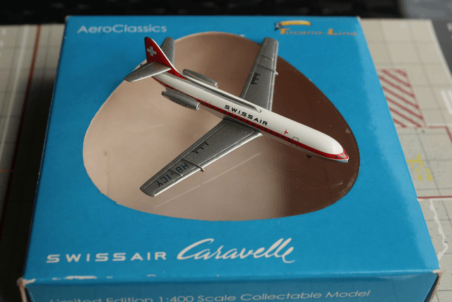 Swissair Caravelle (HB-ICY), 1:400, Aeroclassics