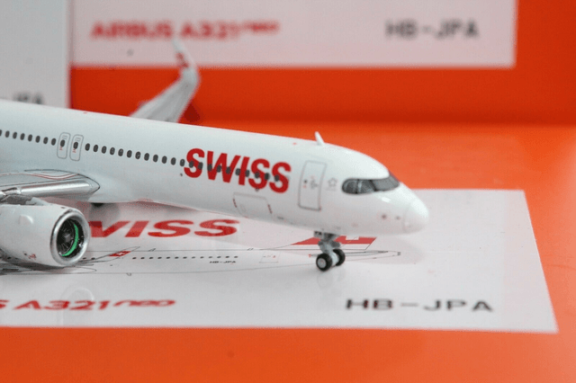 Swiss A321neo (HB-JPA), Stoos, 1:400, JCWings