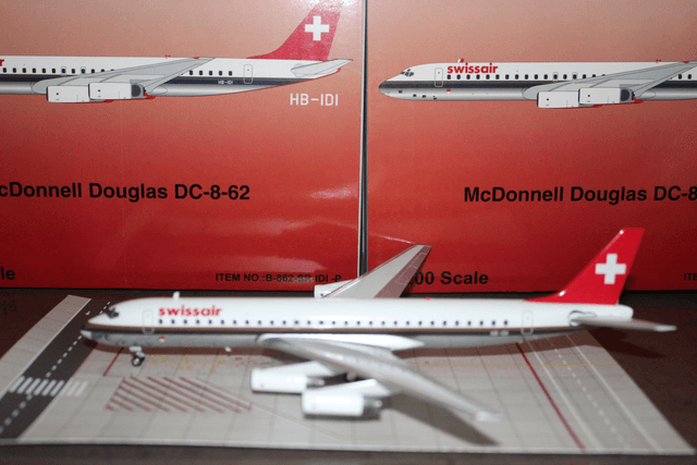  Swissair DC-8-62 (HB-IDI), 1:200 Inflight200