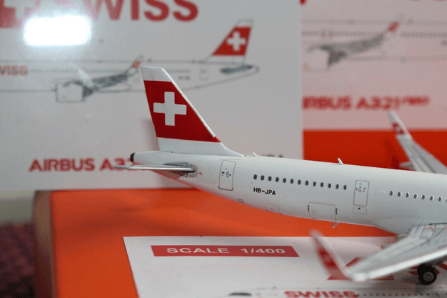 Swiss A321neo (HB-JPA), Stoos, 1:400, JCWings