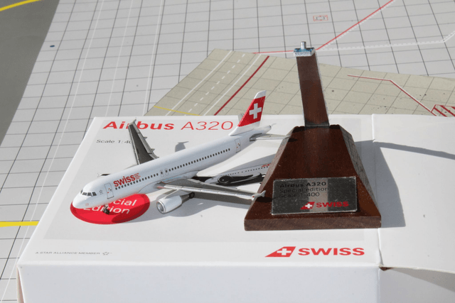 Swiss A320 Spez. Edition von Swiss, 1:400