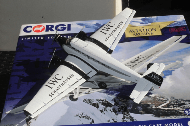 Junkers Ju-52/3m JU-AIR (HB-HOS) "IWC Livery", 1:72 Corgi