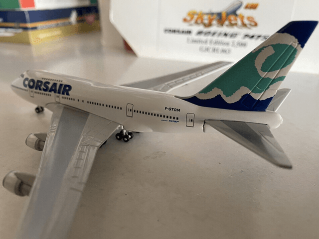 Corsair B747SP (F-GTOM), 1:400 