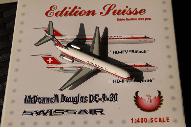 Swissair DC-9-30 (HB-IFV) "Bülach", 1:400