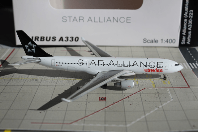 Swiss A330-200 (HB-IQR) "Star Alliance", 1:400