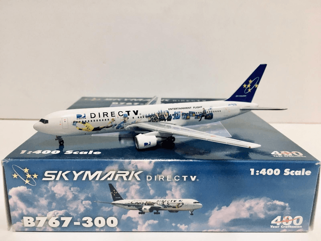 Skymark B767-3Q8ER (JA767A) "Direct TV Scheme", 1:400 , BigBird