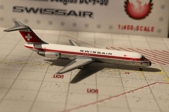 Swissair DC-9-30 (HB-IFV) "Bülach", 1:400