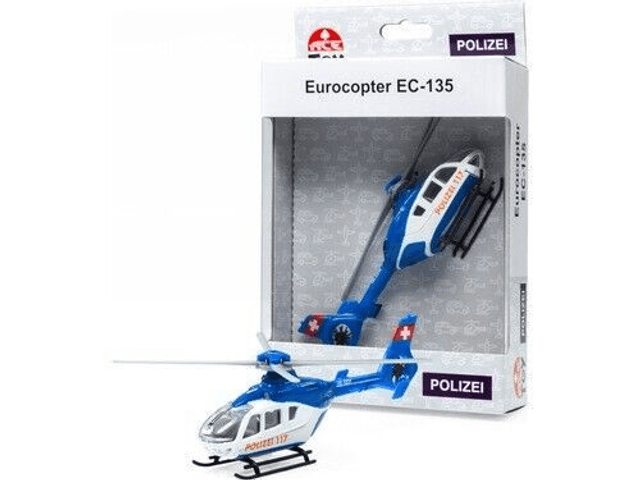 EC-135 Hubschrauber "POLIZEI 117" (HB-ARW), ca. 1:87