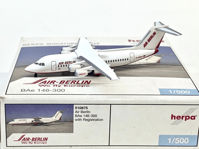 Air Berlin BAe146-300 (D-AWBA), 1:500, Herpa