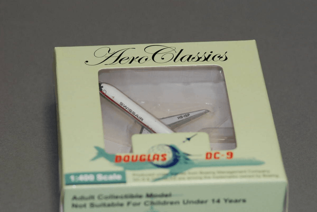 Swissair DC-9-51 (HB-ISP), 1:400 Aeroclassics
