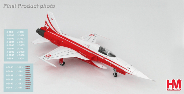 F-5E Tiger II "Patrouille Suisse Season 2021", 1:72
