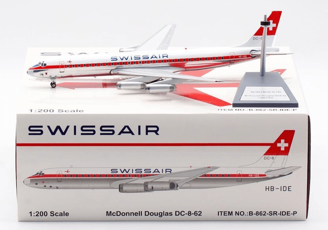 Swissair DC-8-62 (HB-IDE), 1:200