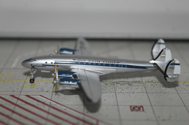 South African Airways L-749 (ZS-DBR), 1:400