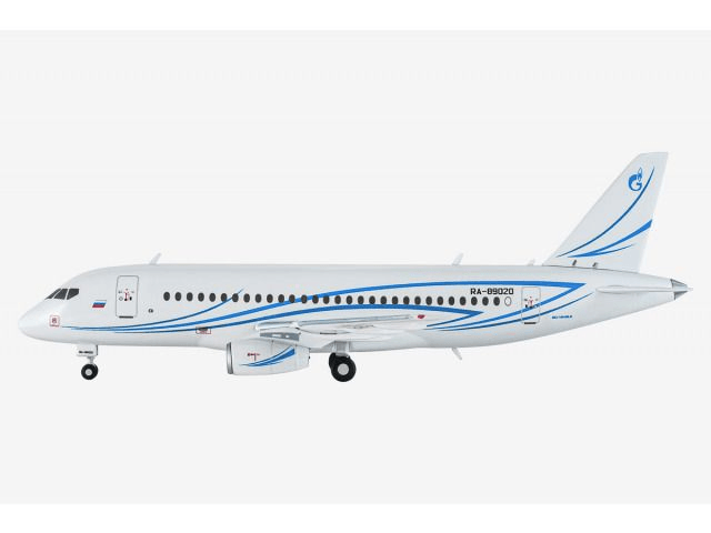 Suchoi Superjet 100 Gazpromavia (RA-89020), 1:200, Aviaboss