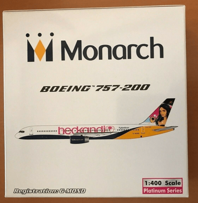 Monarch Airlines B757-200 (G-MOND), 1:400, Phoenix