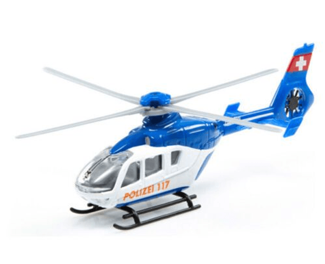 EC-135 Hubschrauber "POLIZEI 117" (HB-ARW), ca. 1:87