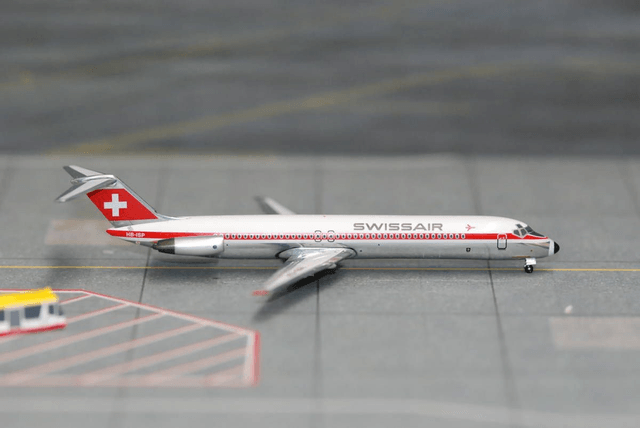 Swissair DC-9-51 (HB-ISP), 1:400 Aeroclassics