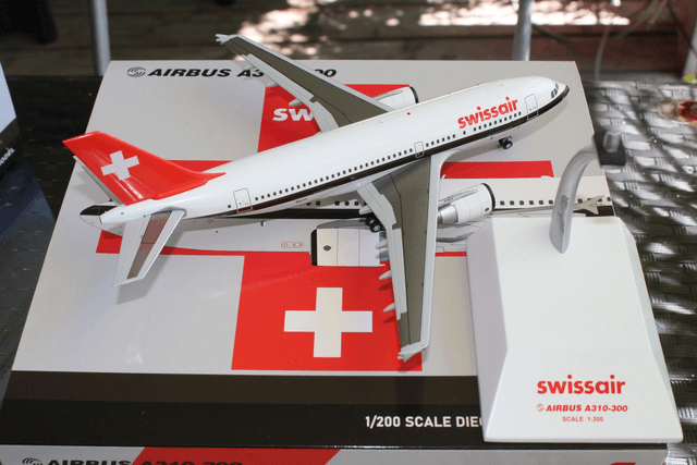 Swissair A310-300 (HB-IPI) "Luzern", 1:200, JCWings