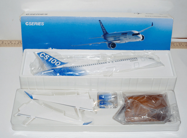 Bombardier CS-100 House Demo Livery, Corporate Model, Skymarks 1:100