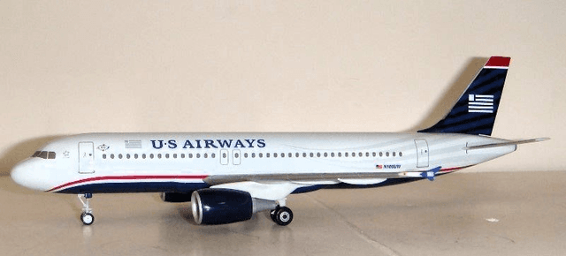 US Airways A320-200 (N109UW), 1:200 Hogan