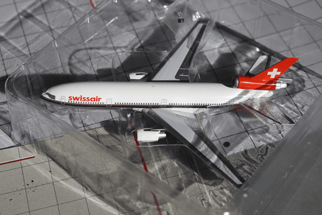 Swissair DC-10 (HB-IHO), 1:400, Aeroclassics, super selten