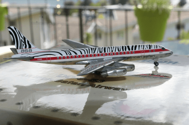 African Safari Airways DC-8-53 (5Y-BAS), 1:400, Phoenix