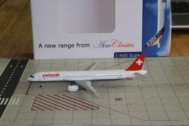 Swissair A321 (HB-IOL), 1:400 Aeroclassics