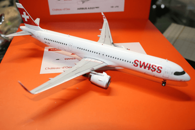 Swiss A321Neo (HB-JPB) &quot;Chateau-d&#039;Oex&quot;, 1:400, JC Wings