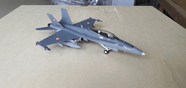 F/A-18D Swiss Air Force (Doppelsitzer) J-5234, 1:72 Arwico