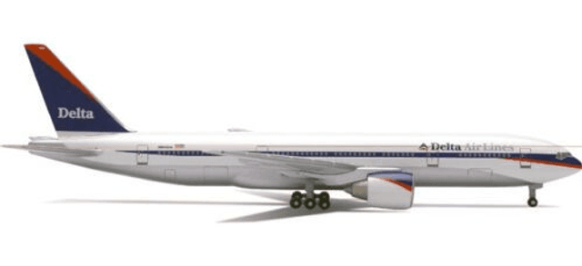 Delta Airlines B-777-232 (N864DA) 1:400, Herpa