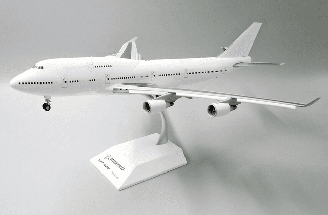 BLANK B747-400 (GE ENGINE) FLAP DOWN, 1:200