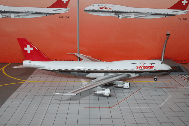 Swissair B747-300 (HB-IGF) &quot;Zürich&quot;, 1:200, WBmodels/Inflight