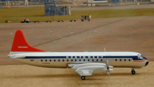 Northwest L-188C (N130US), 1:400, Aeroclassics