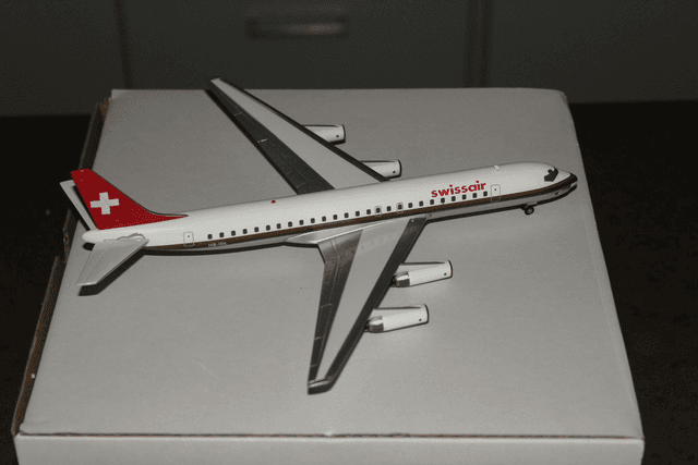 Swissair DC-8-62 (HB-IDL), 1:200, Inflight200, 1:200, super selten!