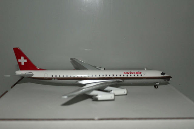 Swissair DC-8-62 (HB-IDL), 1:200, Inflight200, 1:200, super selten!