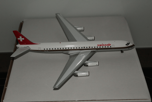Swissair DC-8-62 (HB-IDL), 1:200, Inflight200, 1:200, super selten!
