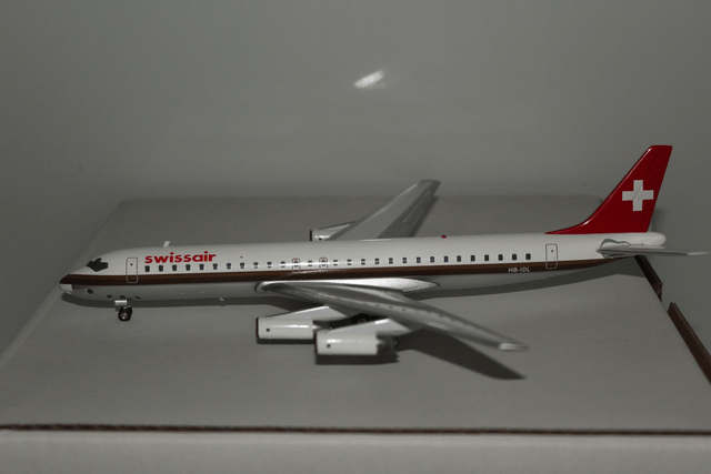 Swissair DC-8-62 (HB-IDL), 1:200, Inflight200, 1:200, super selten!