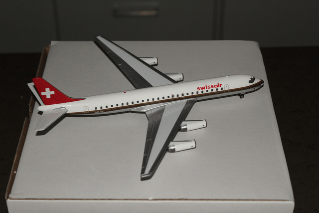 Swissair DC-8-62 (HB-IDL), 1:200, Inflight200, 1:200, super selten!